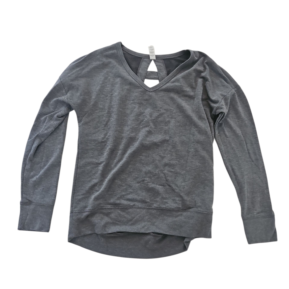 Balance Collection Charcoal V-Neck Sweatshirt